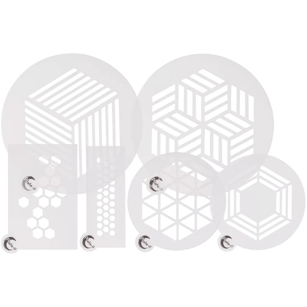 Decorative Stencils, Hexagon
