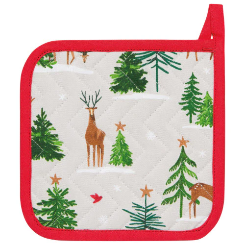 Pot Holder, Santa