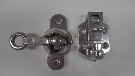 Ball & Socket Aluminum Door Hold Back-- in 4 sizes - Image 2
