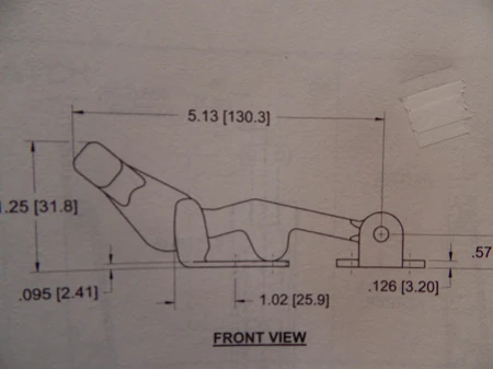 Rubber T Handle Latch - Image 2
