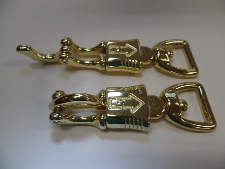 Panic Snap with Swivel, in Chrome/Nickel or Brass - Image 2