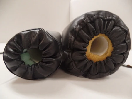 Horse Trailer Breast/Butt Pads, Round WITH PIPE Inside, size Medium - Image 3