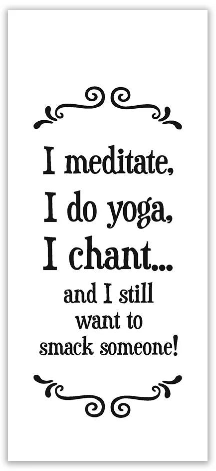 Tea Towel, Yoga - Image 1