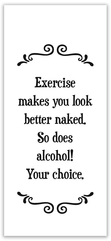 Tea Towel, Exercise - Image 1