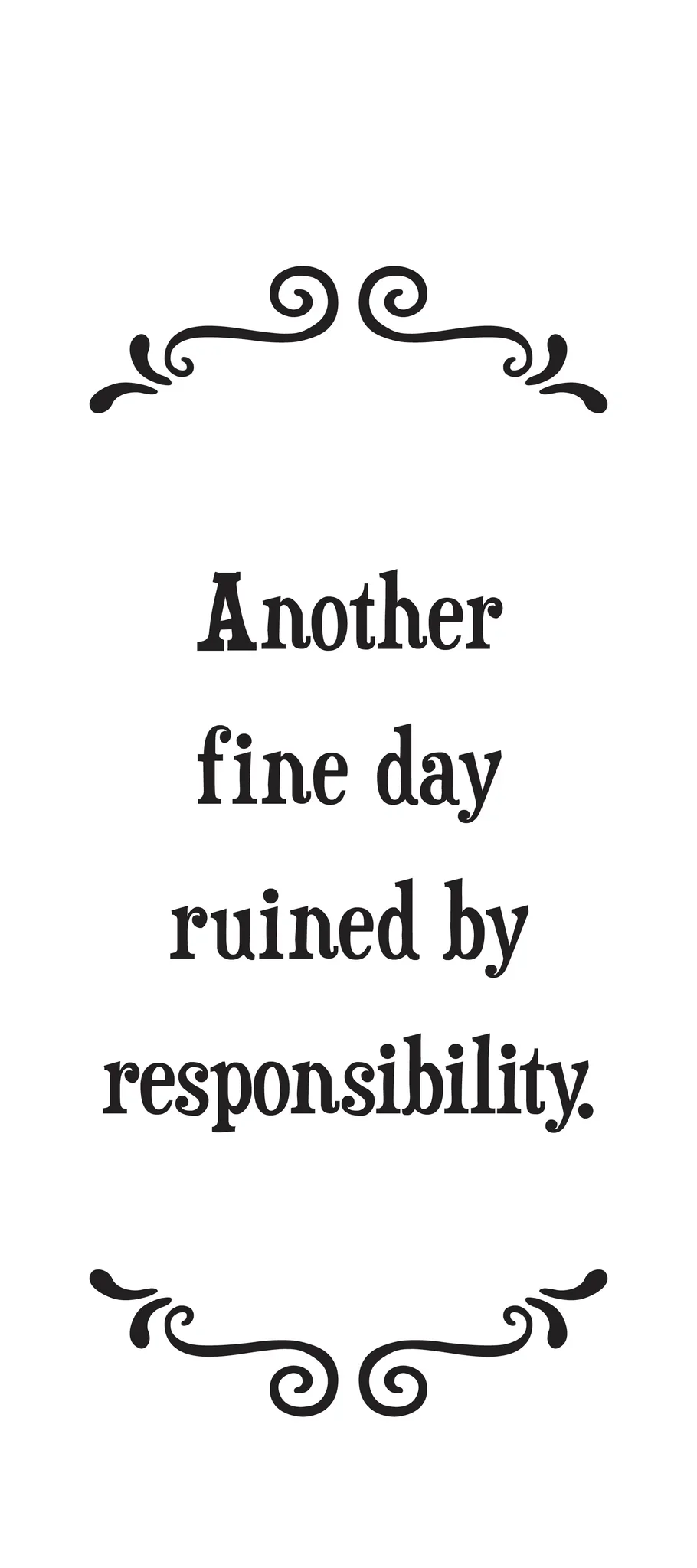Tea Towel, Responsibility - Image 1
