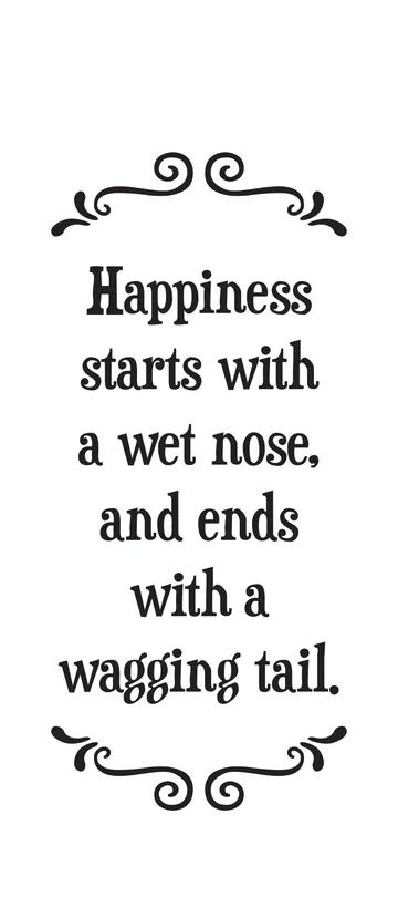 Tea Towel, Starts with a Wet Nose - Image 1