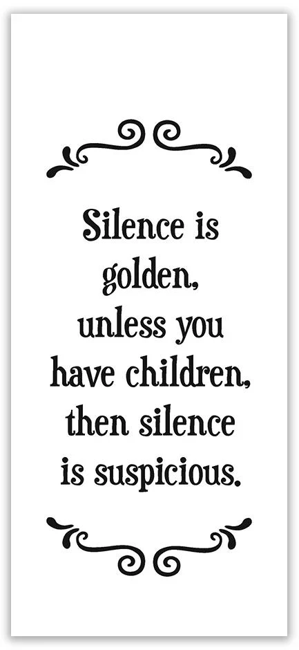Tea Towel, Suspicious Silence - Image 1