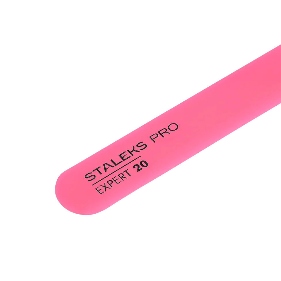 STALEKS BEVELED STRAIGHT PLASTIC NAIL FILE (BASE), EXPERT 20, SPBE-20 - STALEKS™ - Image 2