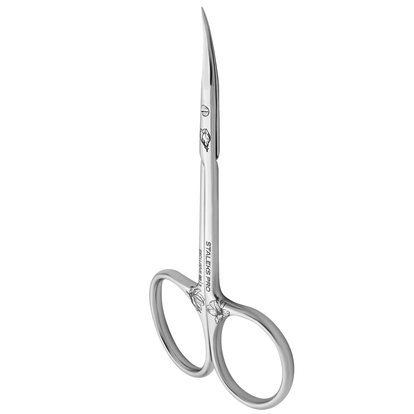 STALEKS PRO EXCLUSIVE 20 TYPE 1 PROFESSIONAL CUTICLE SCISSORS WITH NARROW TIPS SHORTENED HANDLES MAGNOLIA SX-20/1M- STALEKS™ - Image 2
