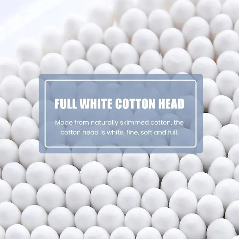 DOUBLE-ENDED COTTON SWABS- 100PCS PER PACK - Image 3