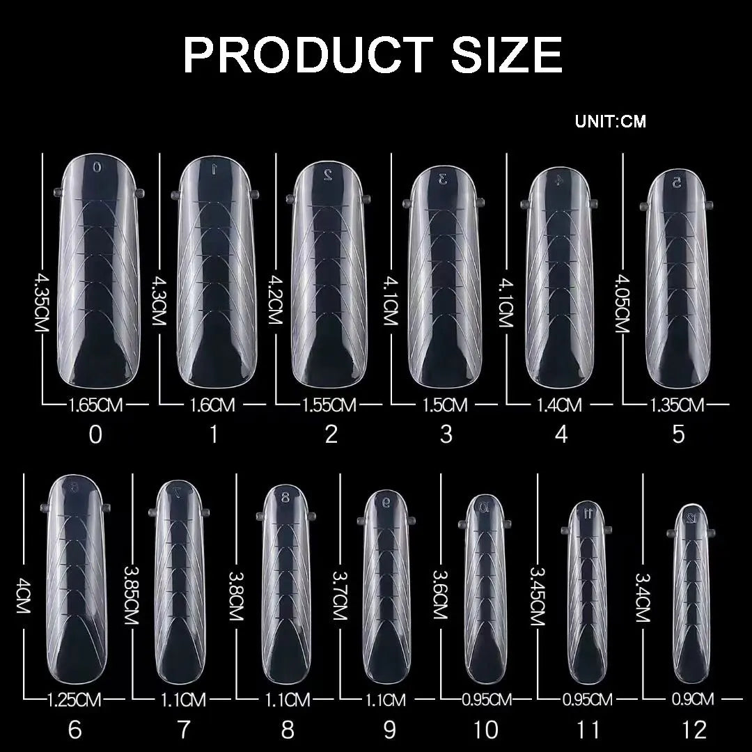 UPPER/DUAL NAIL FORMS #2 FOR ACRYGEL, POLYGEL 120pc - Image 3
