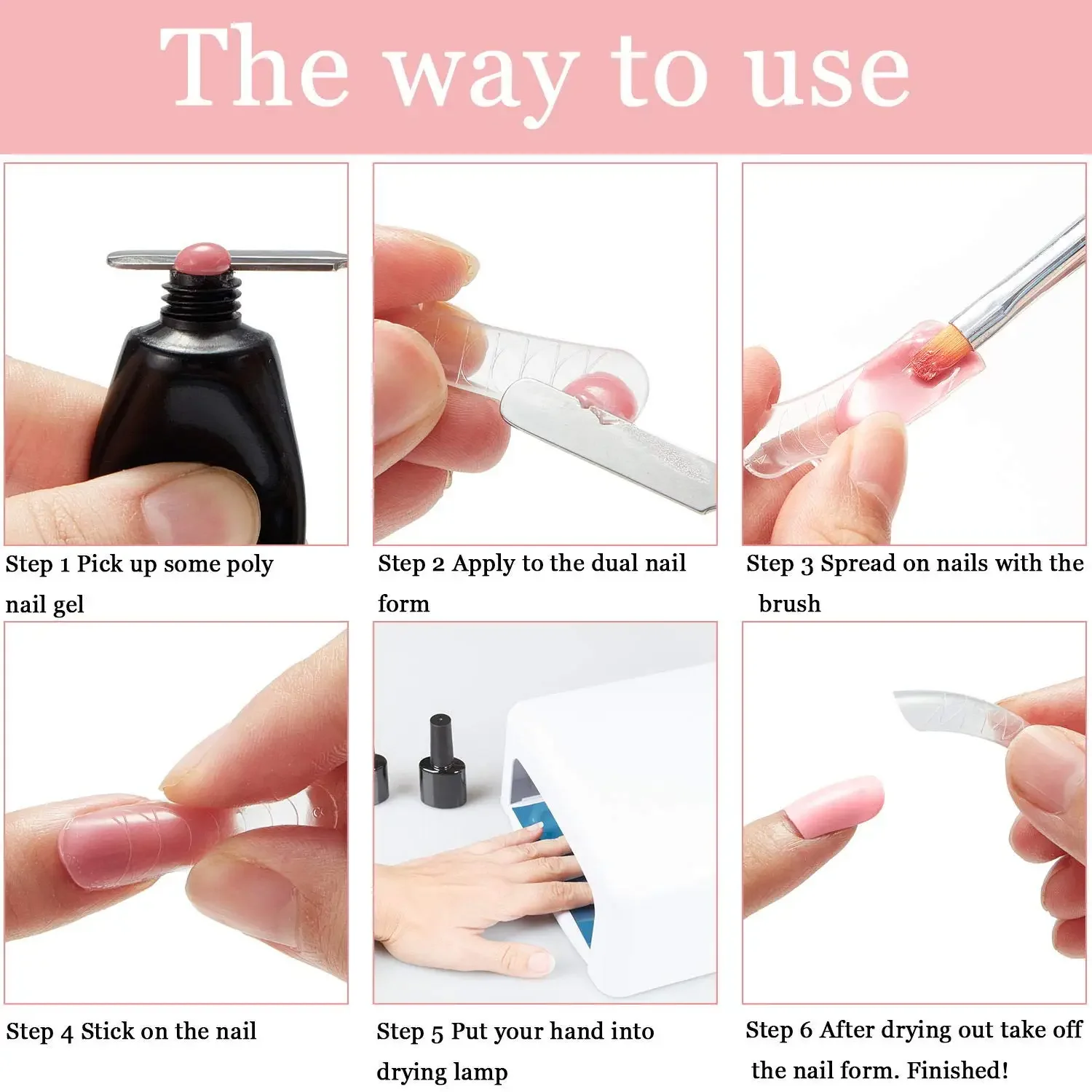GEL BRUSH & PICKER, 2 IN 1 DESIGN NAIL TOOL - Image 3