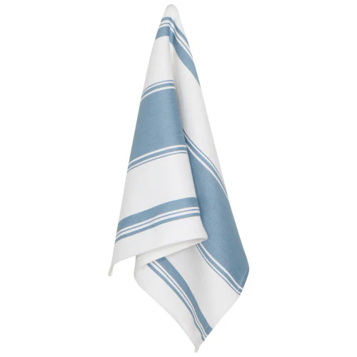 Dish Towel Symmetry Slate Blue - Image 1
