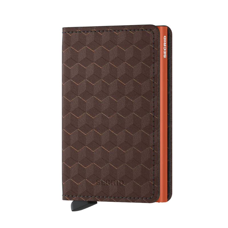 Slimwallet, Optical Brown/Orange - Image 1