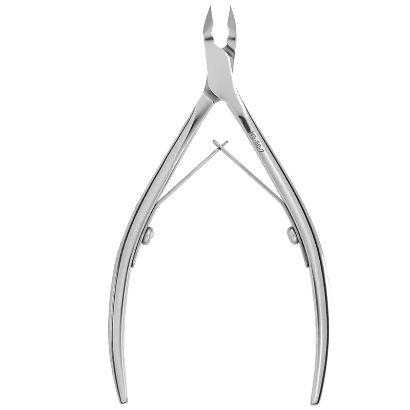 STALEKS PRO SMART 50 Professional Spring Cuticle Nippers NS-50-7, 7mm 1/4 Jaw