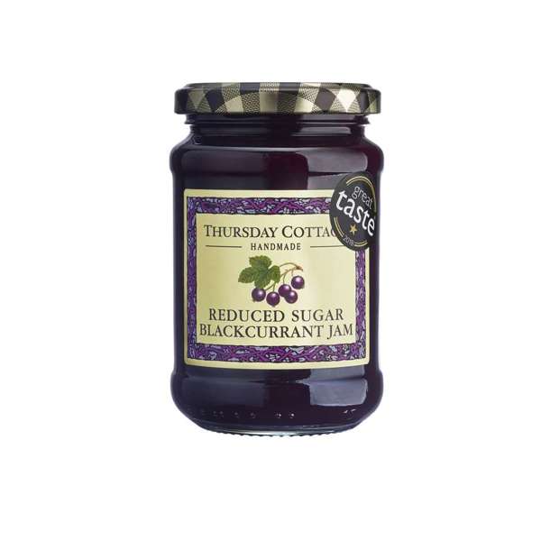 Reduced Sugar Blackcurrant Jam