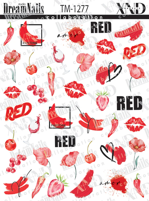 TM-1277 NAIL DECAL 2D - Image 1