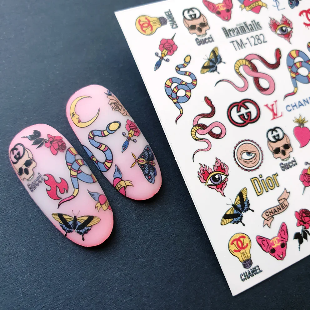 TM-1282 Nail Decal 2D - Image 1