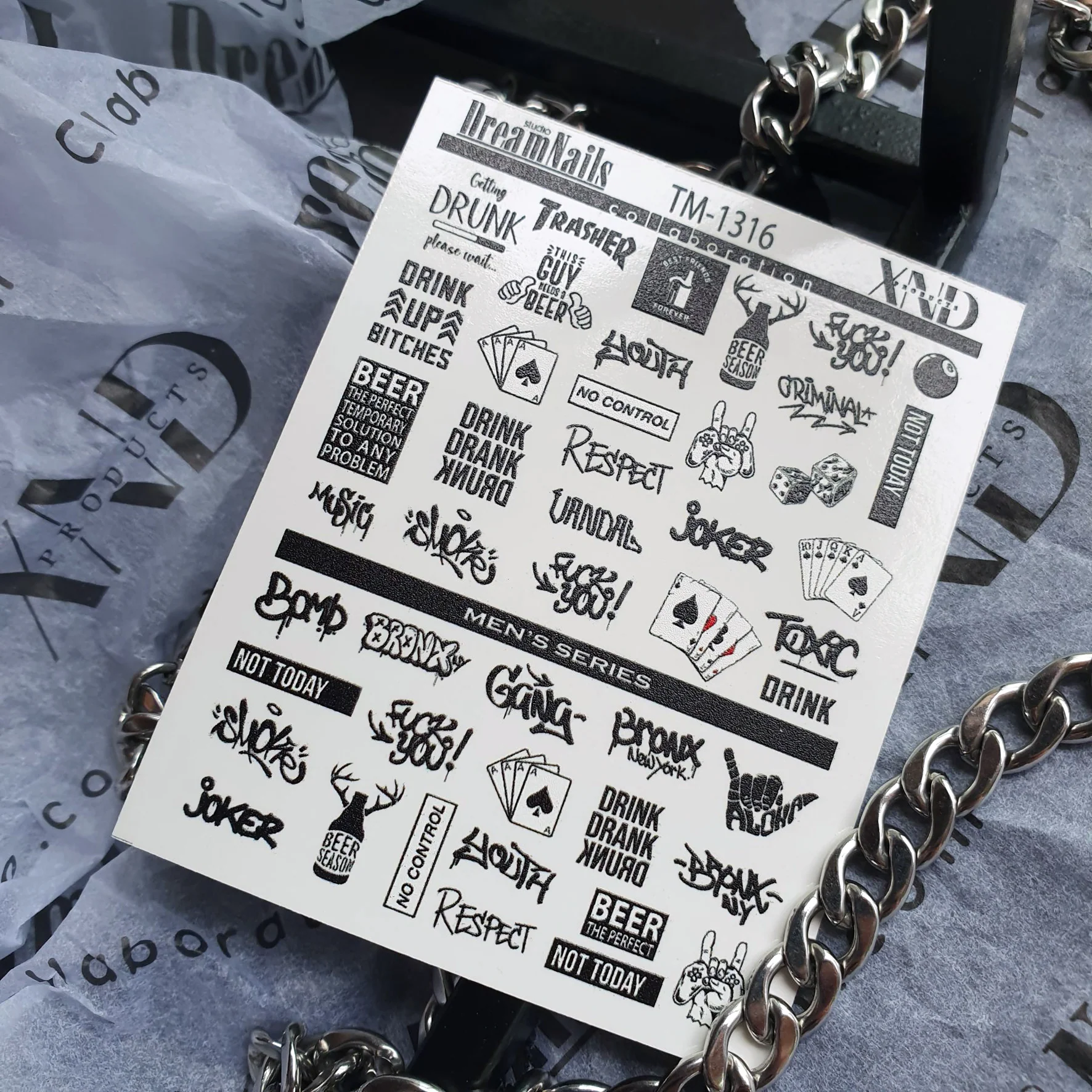 TM-1316 NAIL DECAL 2D - Image 3