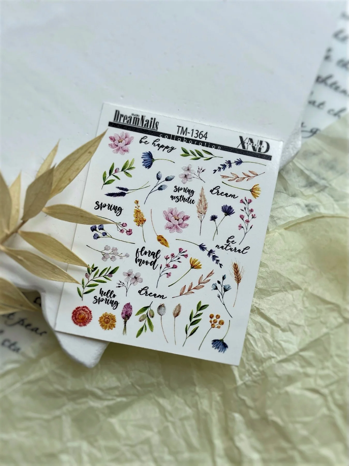 TM-1364 NAIL DECAL 2D - Image 1