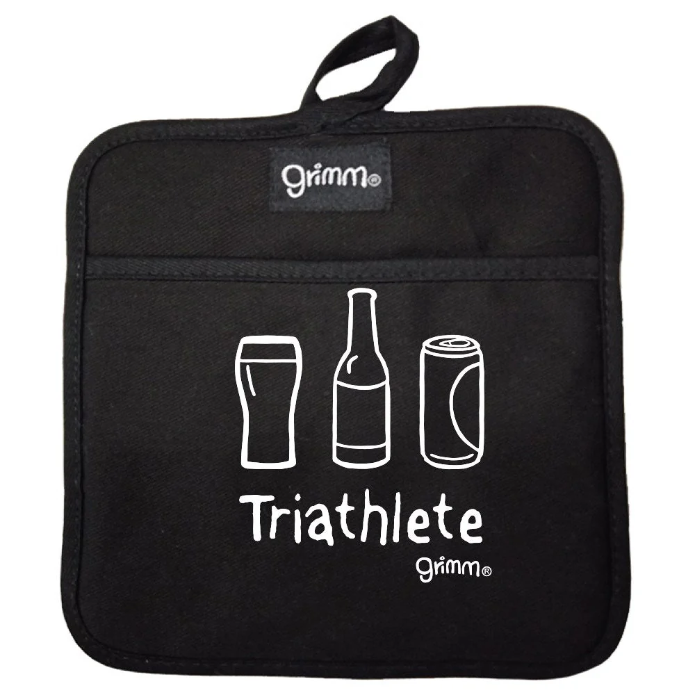 Pot Holder, Triathlete