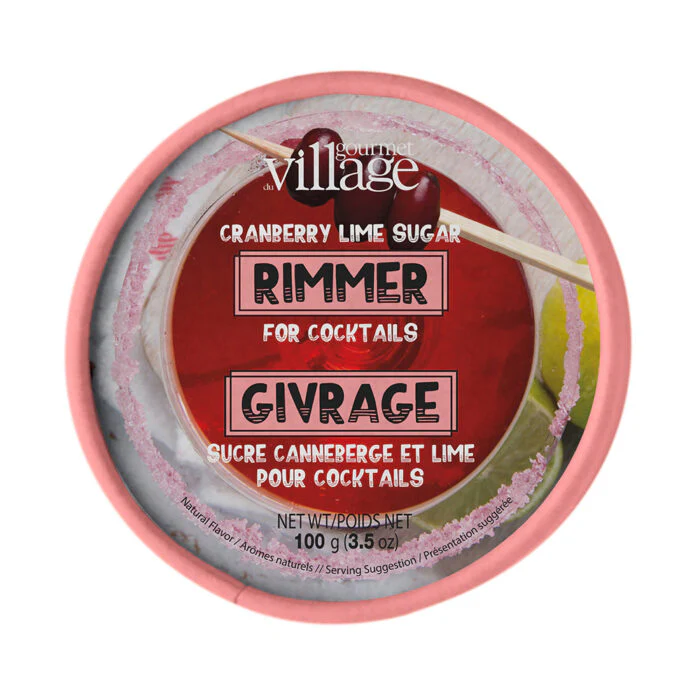 Cranberry Lime Sugar Rim Trim - Image 1