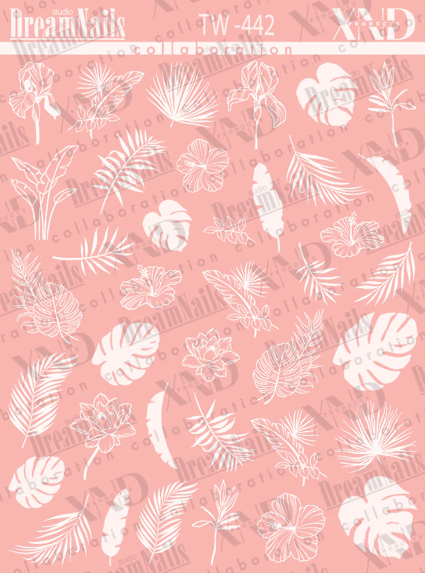 TW-442 NAIL DECAL 2D - Image 3