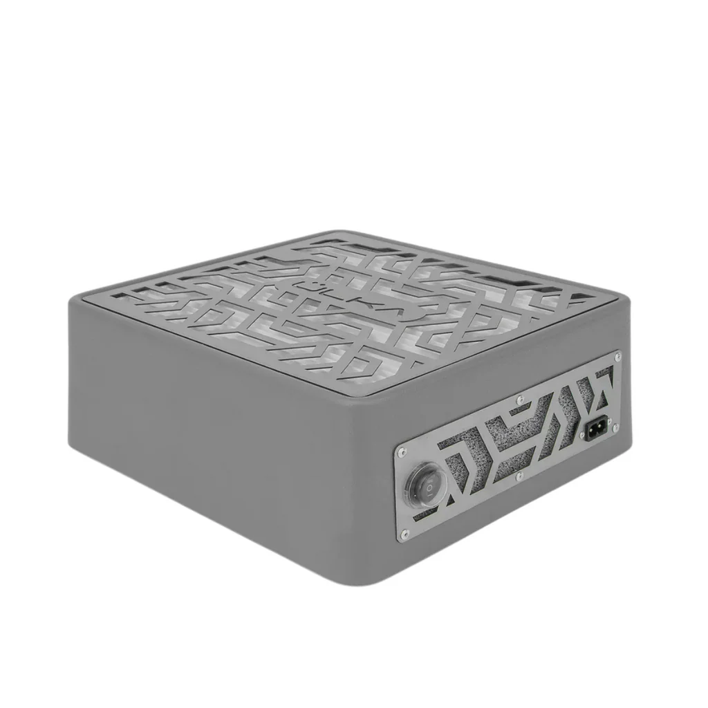 ULKA Premium Gray Desktop Nail Dust Collector - Image 2