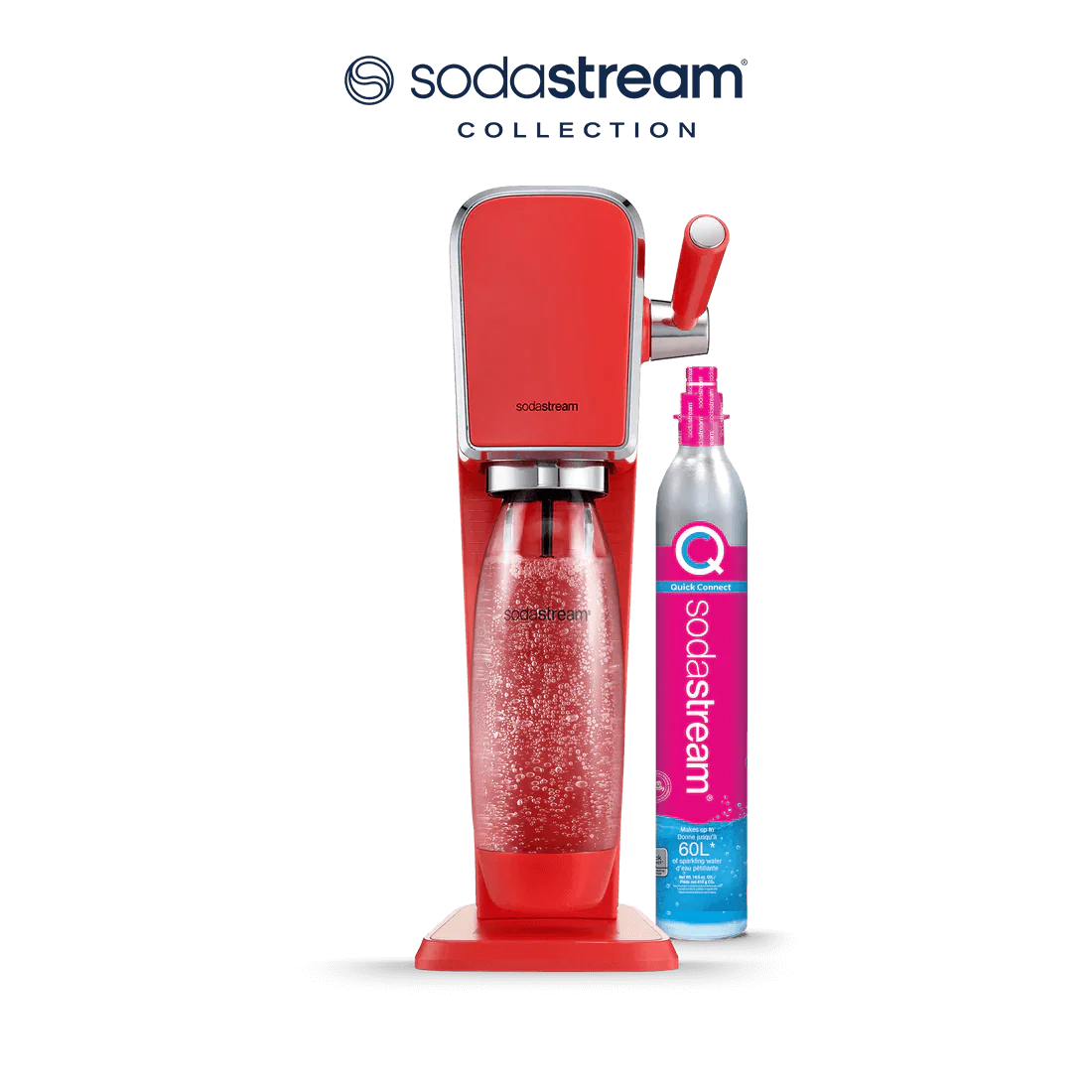 Soda Maker Starter Kit, Art Mandarin