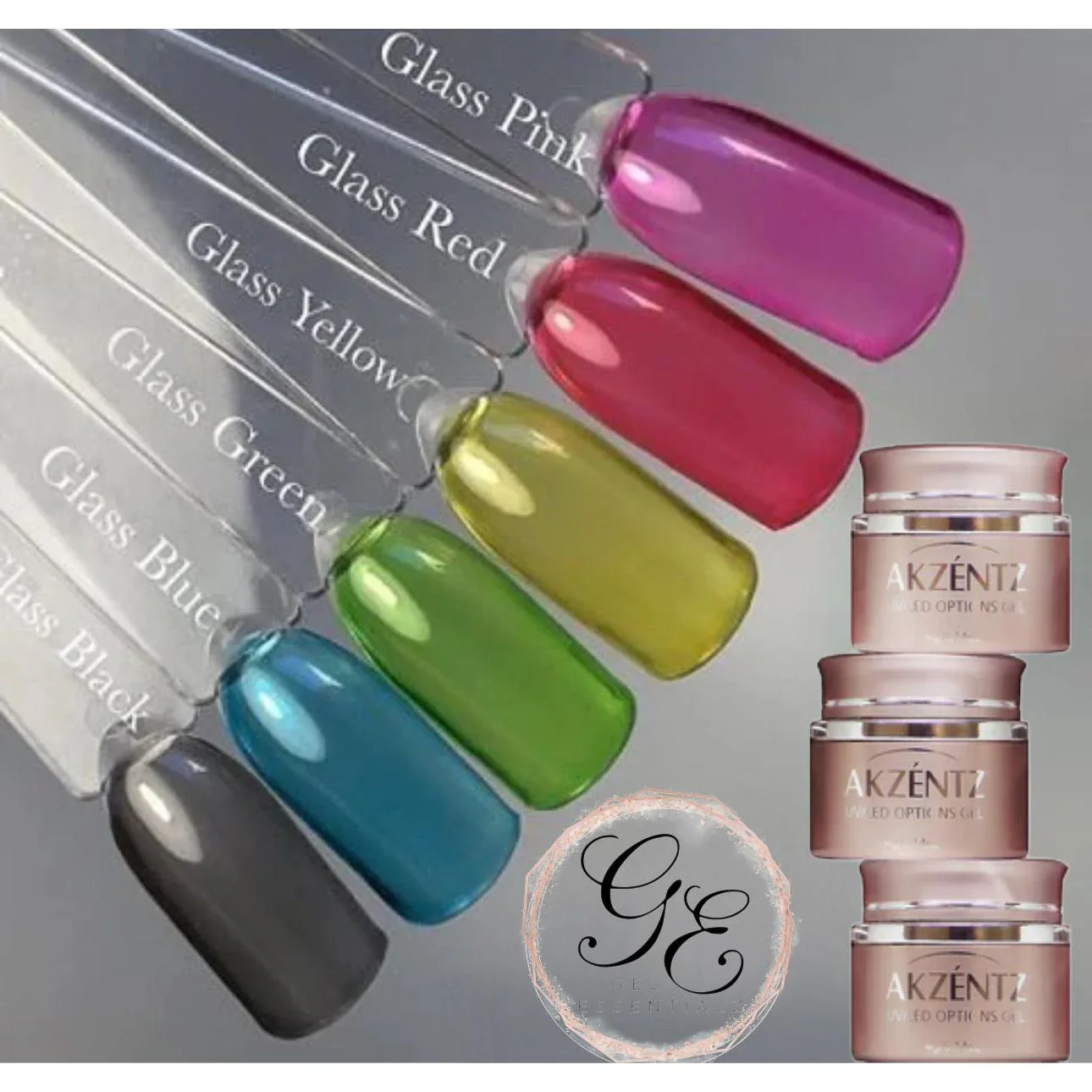 Akzentz – UV/LED Options Gel Glass