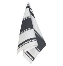 Dish Towel Symmetry Black