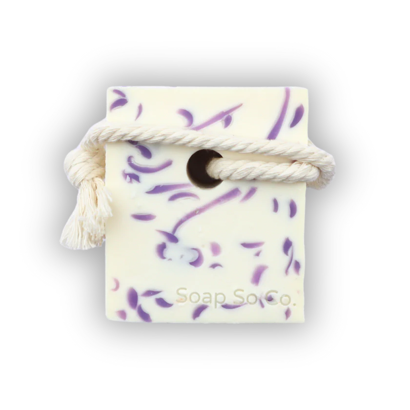 Soap on a Rope, Violet Drip