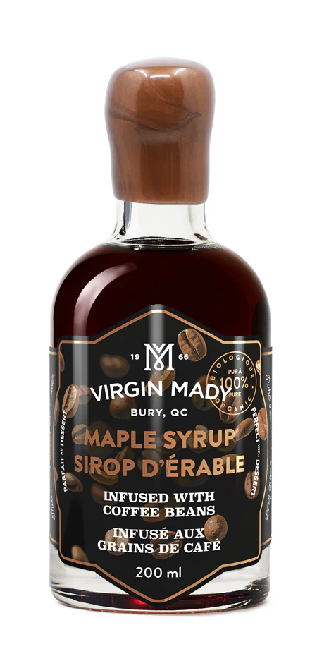 Organic Maple Syrup Infused with Coffee Beans - Image 1