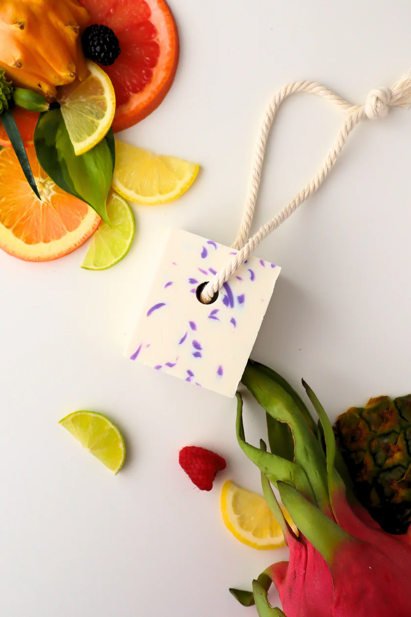 Soap on a Rope, Violet Drip - Image 2
