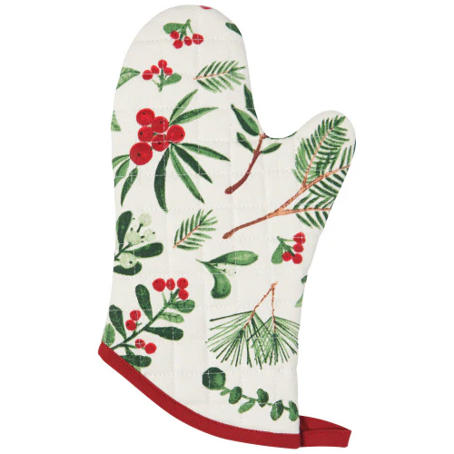 Oven mitt Set, Winterberry - Image 1