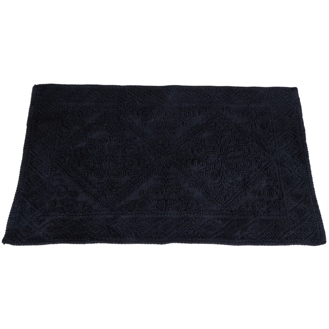 Bath Mat, Tavira Black - Image 1