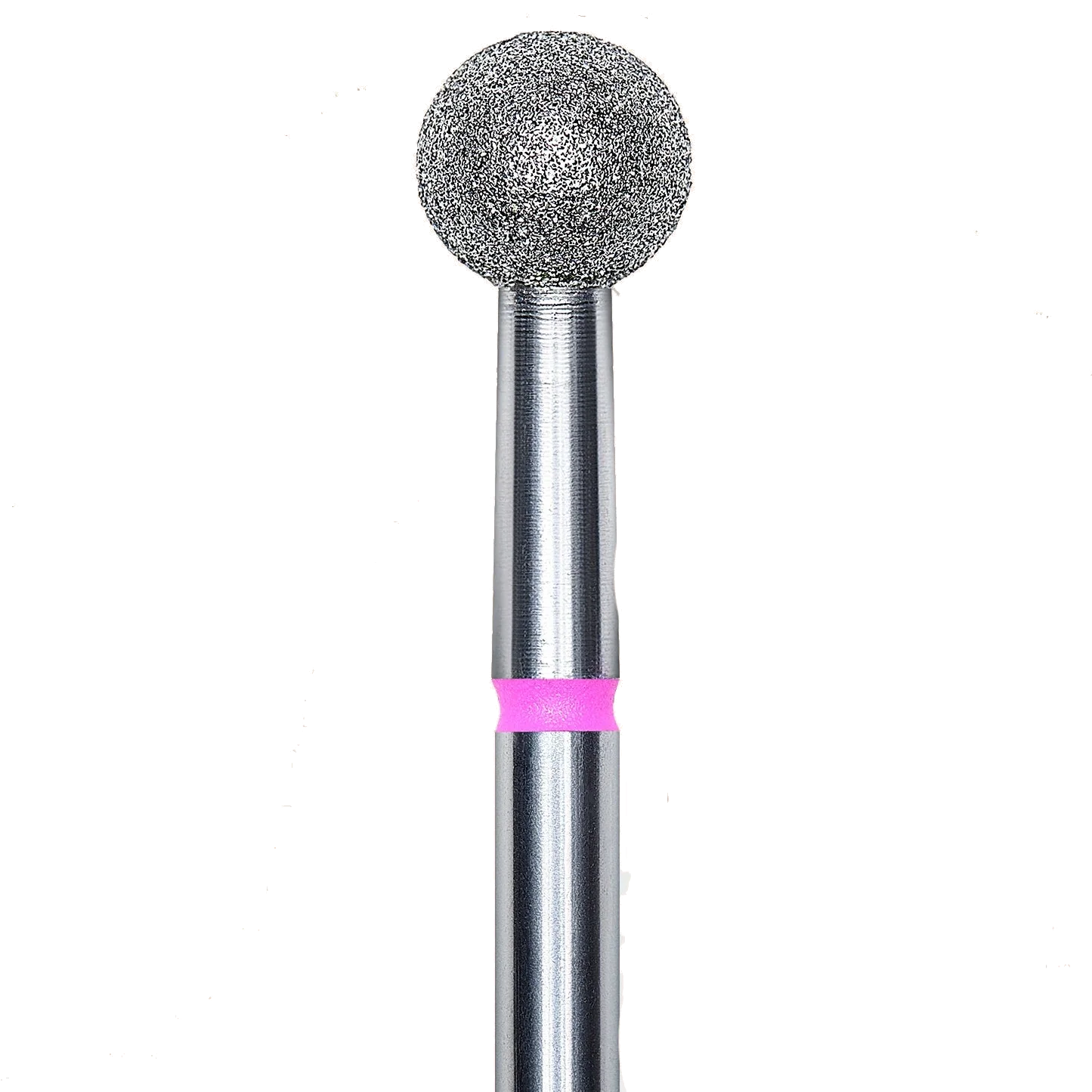 DIAMOND NAIL DRILL BIT, "BALL", RED, HEAD DIAMETER 5MM (FA01R050) - STALEKS™ - Image 2