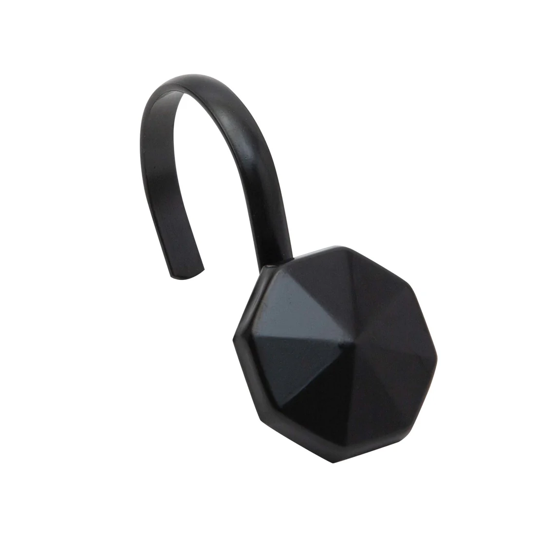 Shower Curtain Hooks Alta - Black - Image 1