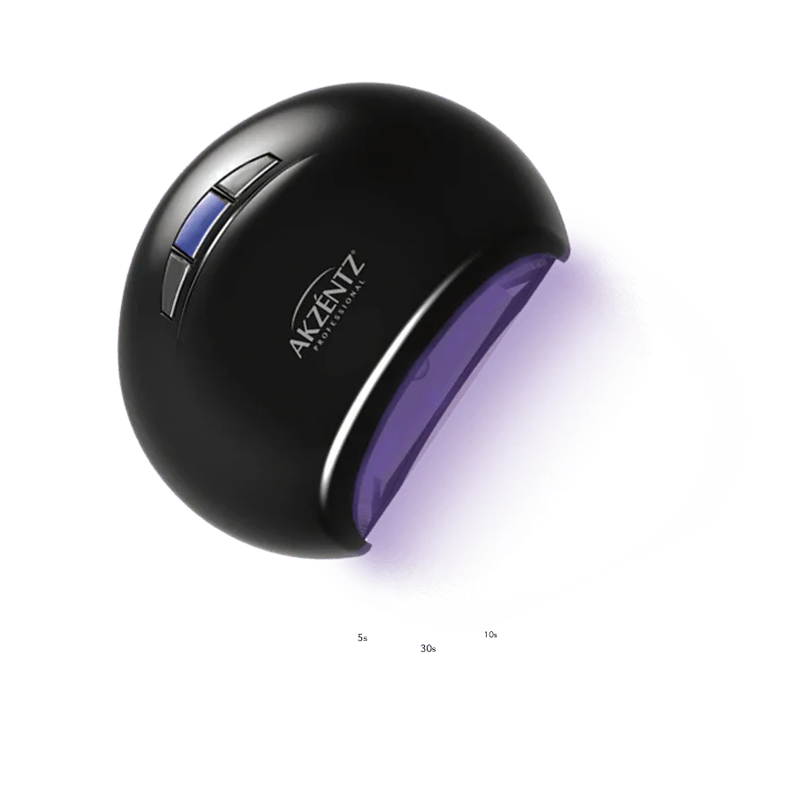 Akzéntz Black LED Compact Lamp - Image 1