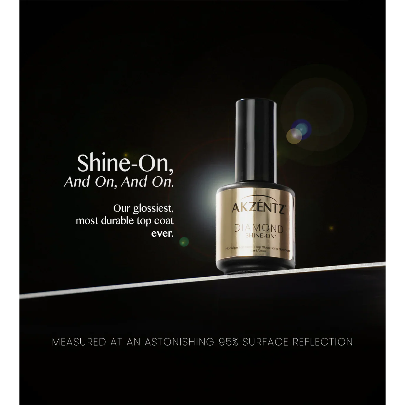 Akzentz - Diamond Shine-On, 5ml / 15ml - Image 2