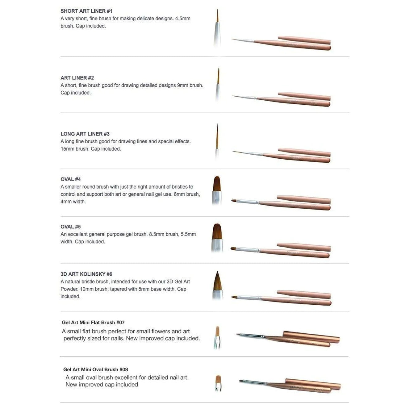 Akzentz – Gel Art Brush