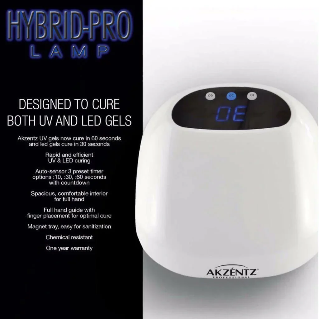 Akzéntz Hybrid Pro UV+LED Duo Nail Lamp - Image 3