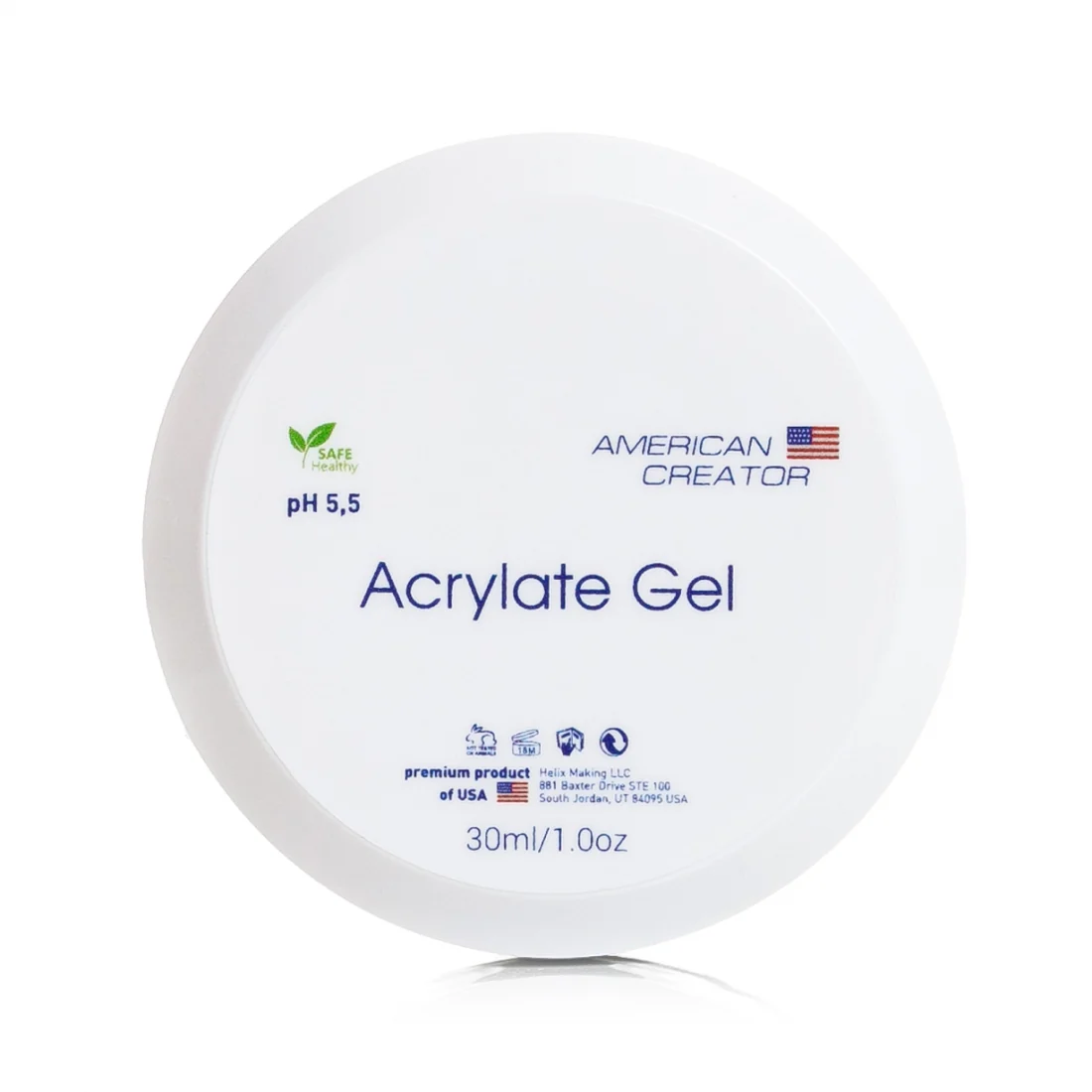 American Creator – Acrylate Gel (Clear), 30ml