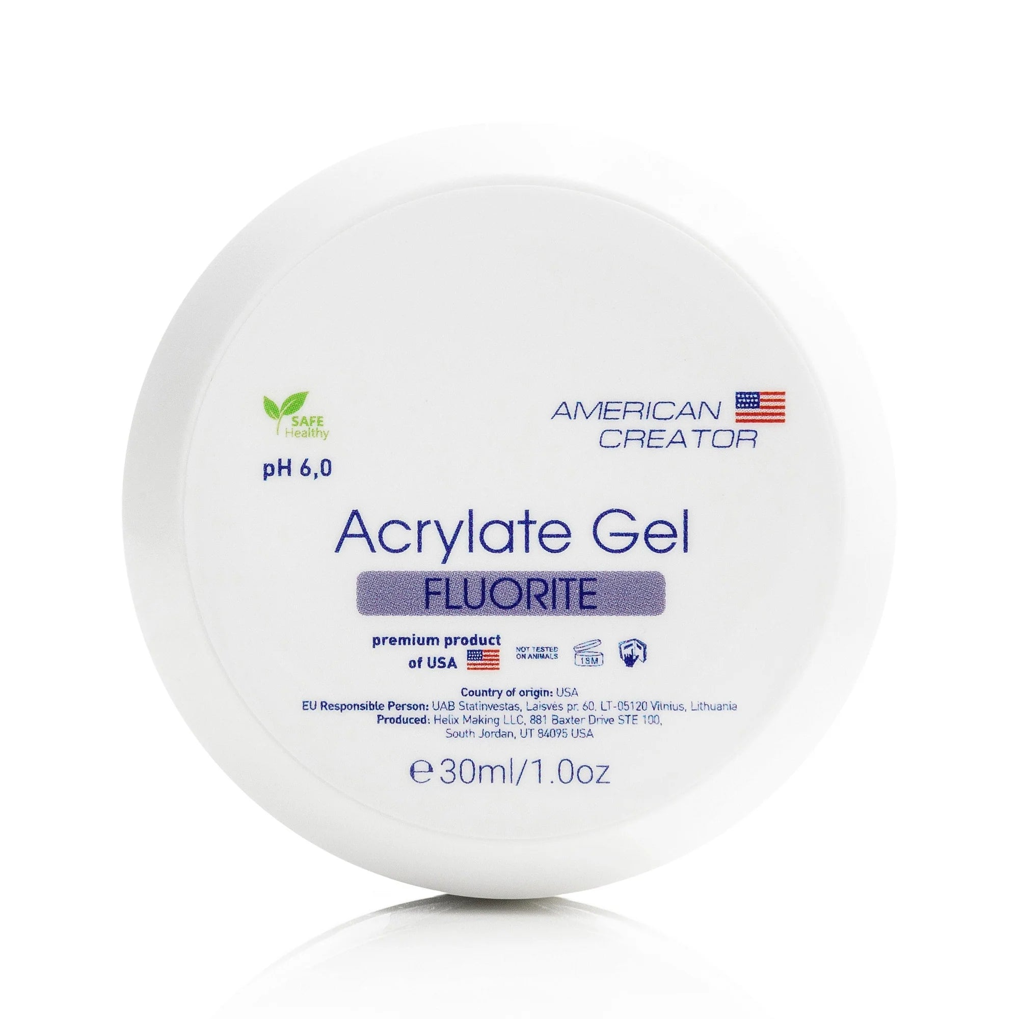 American Creator - Acrylate Gel Fluorite (Purple), 30ml - Image 1