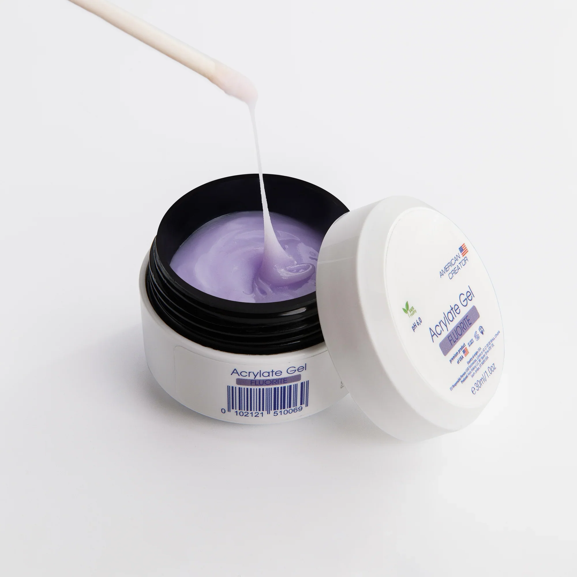 American Creator - Acrylate Gel Fluorite (Purple), 30ml - Image 2