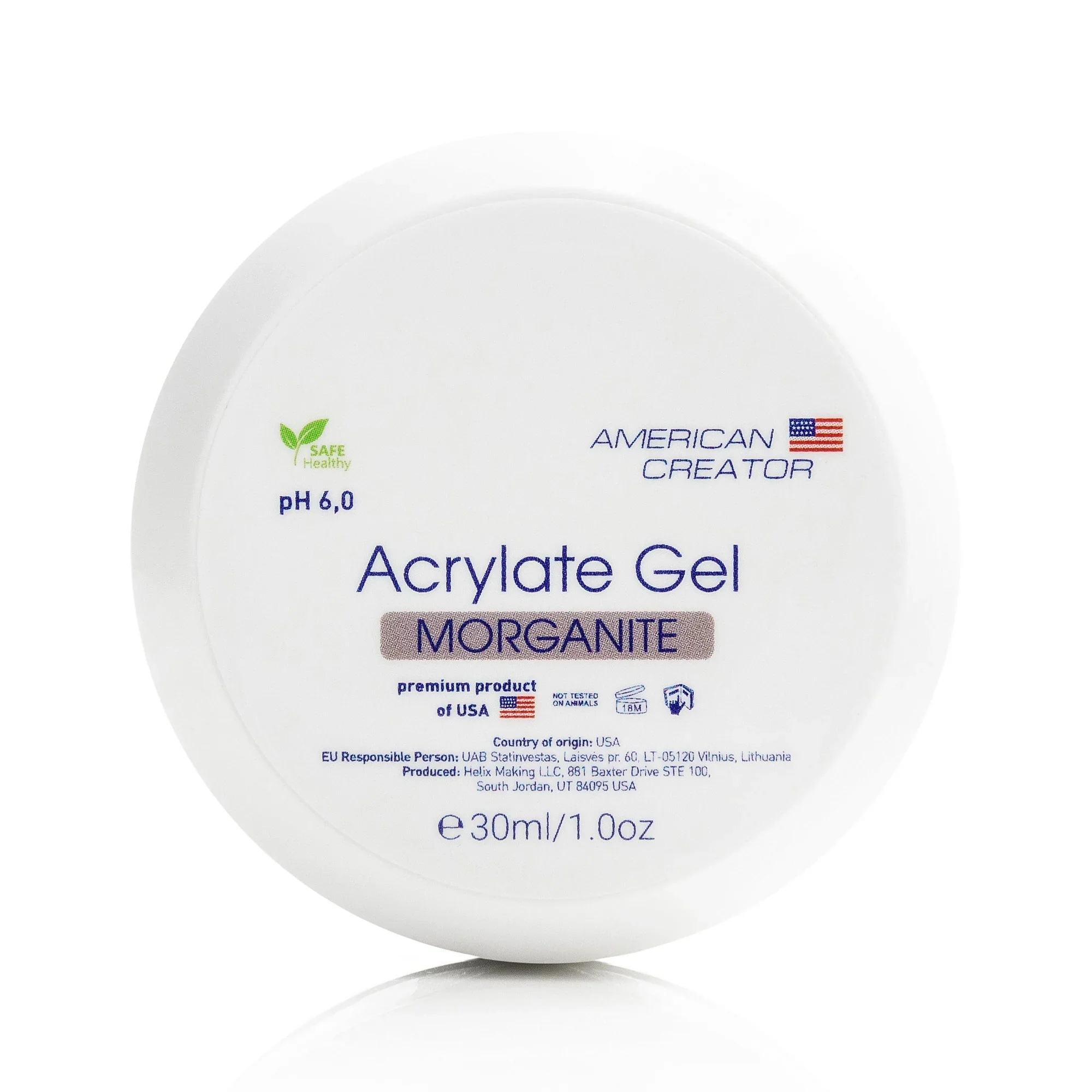 American Creator - Acrylate Gel Morganite (Beige), 30ml - Image 1