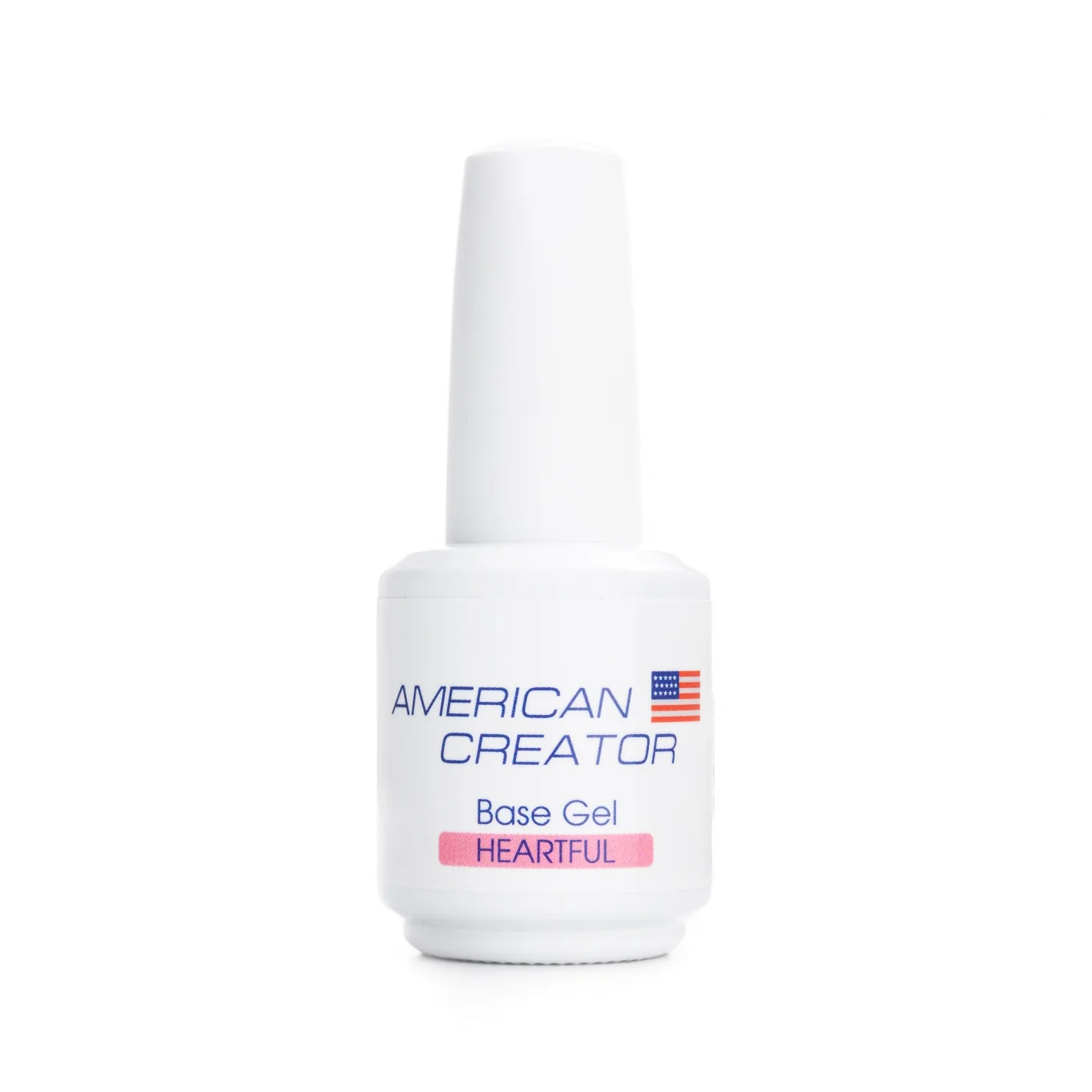 American Creator - Base Gel Heartful (Pink), 15ml - Image 3