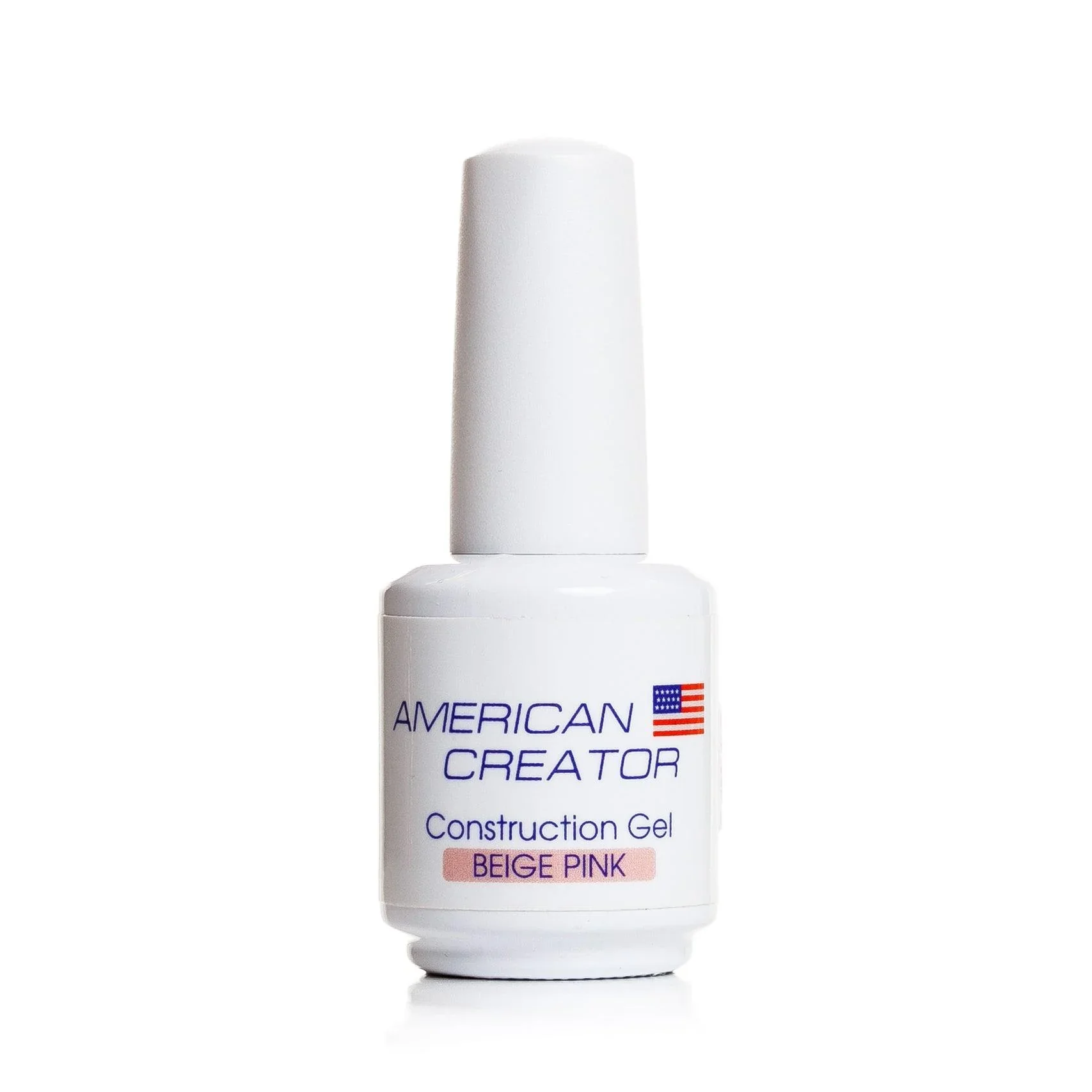 American Creator - Construction Gel Beige Pink, 15ml - Image 1