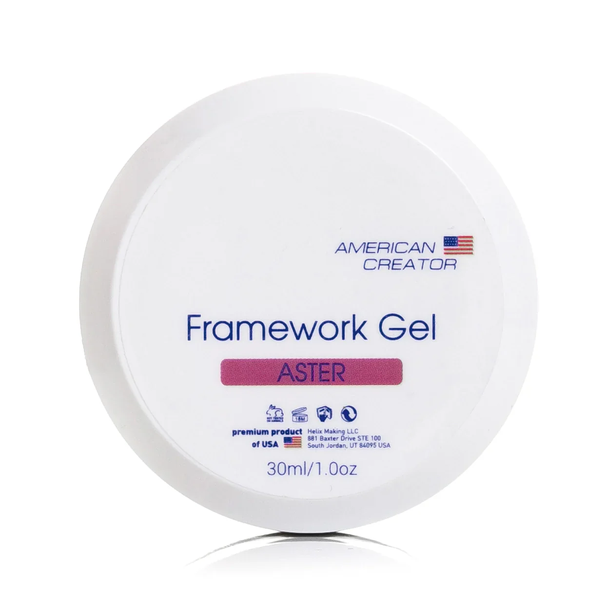 American Creator – Framework Gel Aster (Pink), 30ml