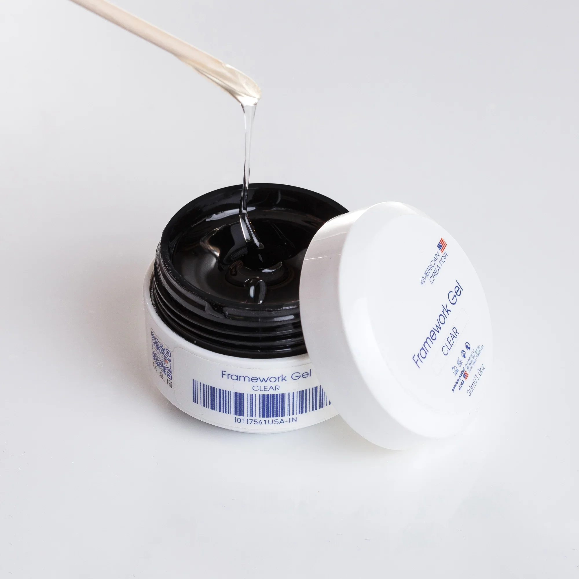 American Creator - Framework Gel Clear, 30ml - Image 2